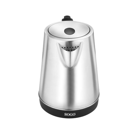 SOGO Bollitore in acciaio inossidabile 1,7L / 2200W / autospegnimento
