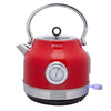 SOGO Bollitore elettrico retrò ross - 1,8l - 2200w