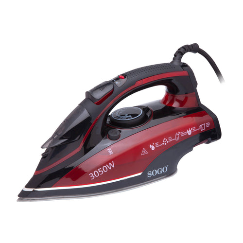 SOGO PLA-SS-6365 Ferro da stiro ad alta potenza 3050W 360ml