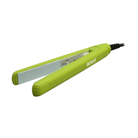 SOGO PPE-SS-3802-PG Piastra per capelli da viaggio 25W 150° verde