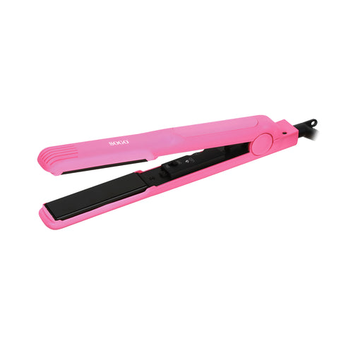 SOGO PPE-SS-3840-P Piastra per capelli 30W rivestita in ceramica e tomalina rosa