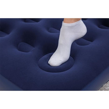 Materasso da campeggio gonfiabile - BESTWAY - 1 posto - 185x76x22 cm con pompa a pedale integrata
