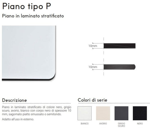 Tavolo da mensa in tubo di acciaio con panche cm. 145x120