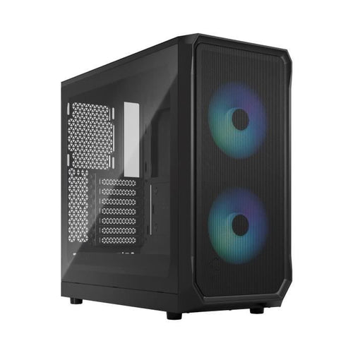 Focus di progettazione frattale 2 RGB Black TG Clear PC Case