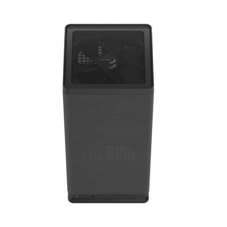 Case PC - FRACTAL DESIGN - Mood Black - m-ITX - 1 ventola da 180mm, USB3.1 Type C