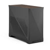 Case per PC - FRACTAL DESIGN - Era 2 Charcoal - m-ITX, 2 ventole da 120 mm, USB3.1 Type C, scheda riser PCIe 4.0