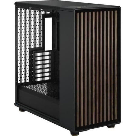 Case per PC - FRACTAL DESIGN - North XL Charcoal Black - FD-C-NOR1X-01 - E-ATX - Design elegante in legno e lega