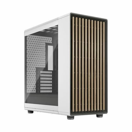 Case per PC - FRACTAL DESIGN - North XL Chalk White TG Trasparente - FD-C-NOR1X-04 - E-ATX - Design elegante in legno e lega