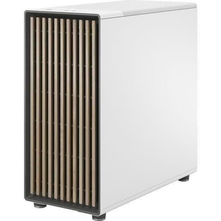 Case per PC - FRACTAL DESIGN - North XL Chalk White TG Trasparente - FD-C-NOR1X-04 - E-ATX - Design elegante in legno e lega