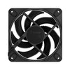 Ventola per PC - FRACTAL DESIGN - Momentum 12 - FDB - Controllo PWM - Pale curve a riduzione del rumore - Nero