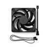 Ventola per PC - FRACTAL DESIGN - Momentum 12 - FDB - Controllo PWM - Pale curve a riduzione del rumore - Nero