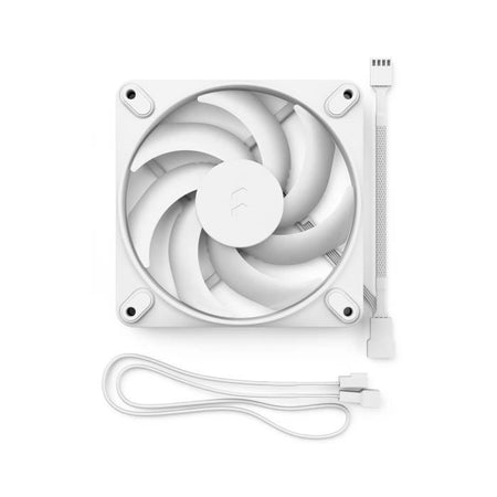 Ventola per PC - FRACTAL DESIGN - Momentum 12 - FDB - Controllo PWM - Pale a spatola con riduzione del rumore - Bianco