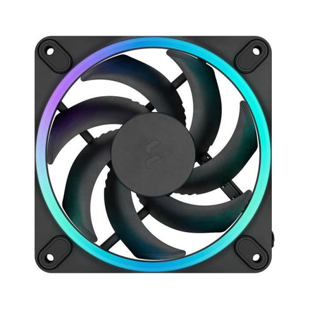 Ventola per PC - FRACTAL DESIGN - Momentum 12 RGB - FDB - Anello luminoso ARGB Gen 2 - Controllo PWM - Nero