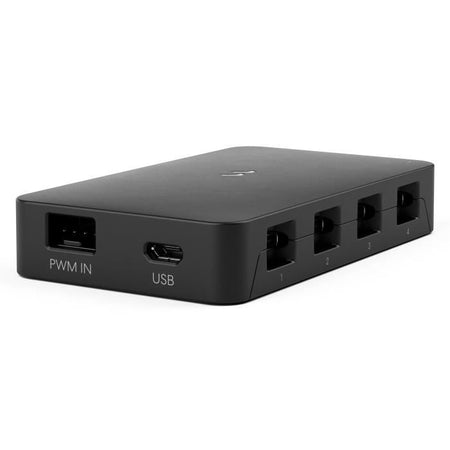 Case per PC - FRACTAL DESIGN - Adjust Pro Hub - Micro-USB - Fino a 16 dispositivi ARGB Gen 2 - PC con connettore USB 2.0 interno - Nero
