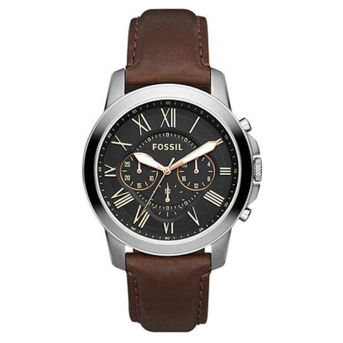 Curren Orologio Uomo Militare – Quarzo, Pelle, 45mm (Mod. 8301) – Nero E Marrone