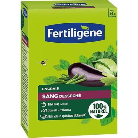 Sangue essiccato UAB FERTILIGENE - FSAN12 - 1,2 kg - Effetto boost - Ideale per fiori e orti