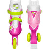 RAGAZZE 2 in 1 Pattini inline tre ruote Misura 27-30 CONTROLLO PATTINI