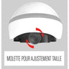 COMBO ROSA (casco + ginocchiere e gomitiere) CONTROLLO SKIDS