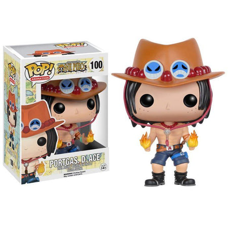 Figurina - Funko - Portgas D. Ace - 10 cm - One Piece - Pop! Collection