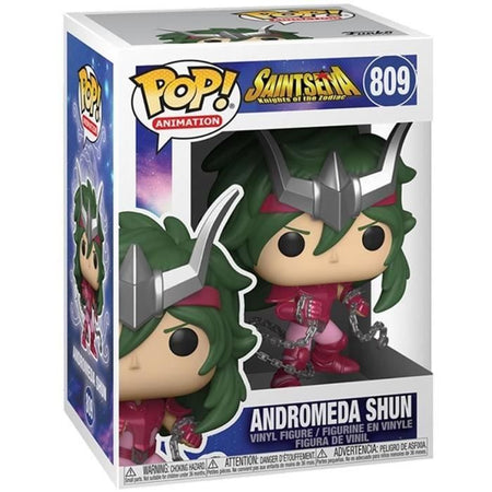 Figura Funko Pop! - Saint Seiya - Shun de Andrómeda - Armadura de Andrómeda - 10 cm - Mixta