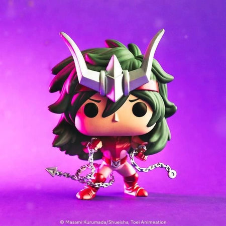 Figura Funko Pop! - Saint Seiya - Shun de Andrómeda - Armadura de Andrómeda - 10 cm - Mixta