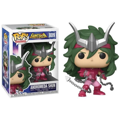 Figura Funko Pop! - Saint Seiya - Shun de Andrómeda - Armadura de Andrómeda - 10 cm - Mixta