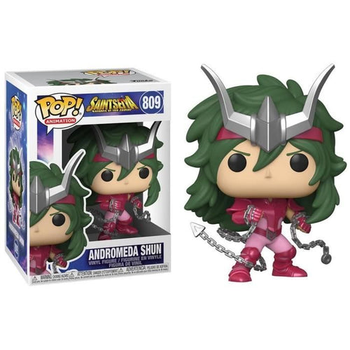 Figura Funko Pop! - Saint Seiya - Shun de Andrómeda - Armadura de Andrómeda - 10 cm - Mixta