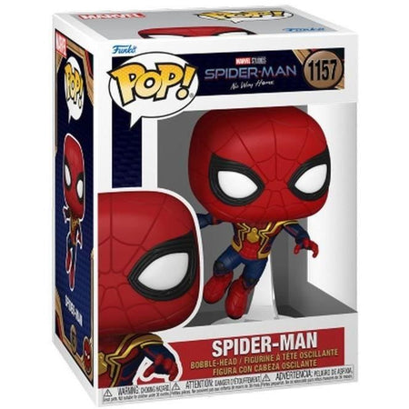 Funko Pop! - Marvel Studios - Spider-Man Sin Camino a Casa - Cabeza oscilante - 9 cm - Unisex