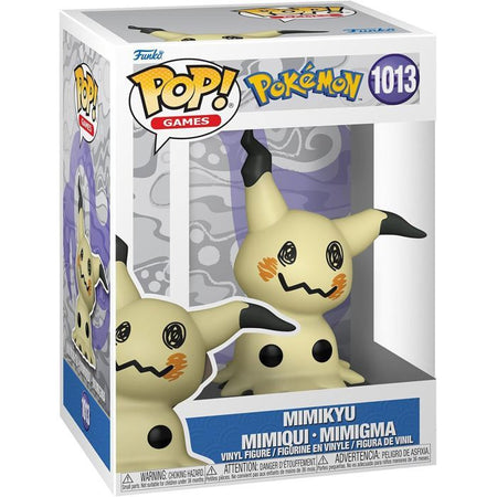 Figurina - Funko - Mimikyu - Giallo - 2 anni di garanzia - Pokémon