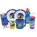 Set di piatti - FUN HOUSE - PAW PATROL - Vetro, 2 piatti fondi 16 cm, posate, borraccia, bicchiere e tazza