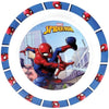 Set di stoviglie - FUN HOUSE - SPIDERMAN - Bicchiere, piatto 22 cm e 16 cm, posate, borraccia e snack box