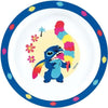 Set di piatti - FUN HOUSE - STITCH AND ANGEL - Bicchiere, piatto 22 cm e 16 cm, posate, borraccia e snack box
