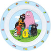 Set da tavola - FUN HOUSE - BARBAPAP - Bicchiere, piatto 22 cm e 16 cm, posate, borraccia e snack box