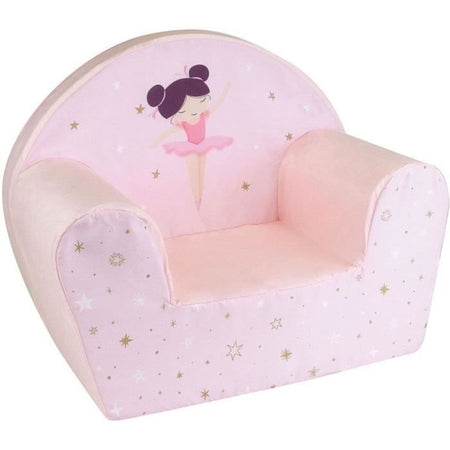 FUN HOUSE Poltrona Dancer Ballerina Club - L.52 x P.33 x H.42 cm - Per bambini origine francese garantita