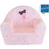 FUN HOUSE Poltrona Dancer Ballerina Club - L.52 x P.33 x H.42 cm - Per bambini origine francese garantita