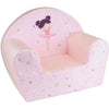 FUN HOUSE Poltrona Dancer Ballerina Club - L.52 x P.33 x H.42 cm - Per bambini origine francese garantita