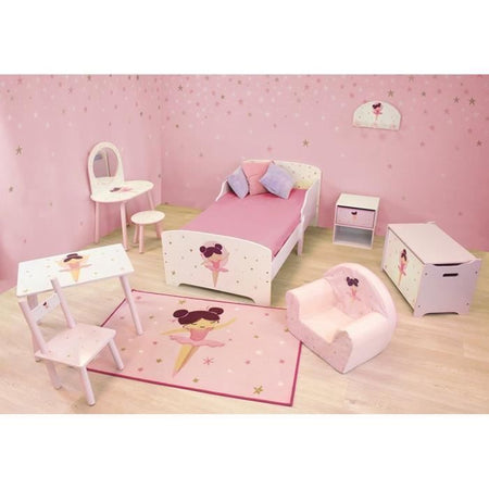 FUN HOUSE Poltrona Dancer Ballerina Club - L.52 x P.33 x H.42 cm - Per bambini origine francese garantita