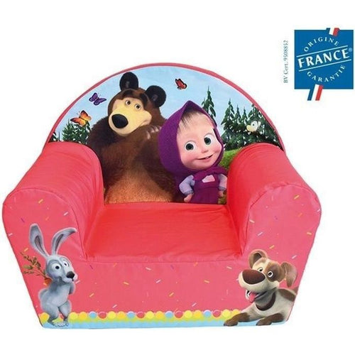 MASHA ET MICHKA Sedia club per bambini