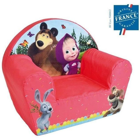 MASHA ET MICHKA Sedia club per bambini