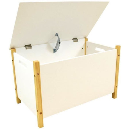 SCANDIWOOD Scatola portagiochi in legno 37,5 x 60 x36 cm per bambini