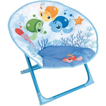 House Fun My Small Fittle Folleble Moon Ataquatic Turtles for Child H. 47 X L.54 X D.42 cm