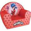 FUN HOUSE Poltrona Miraculous Lady Bug - L.52 x P.33 x H.42 cm - Per bambini origine francese garantita