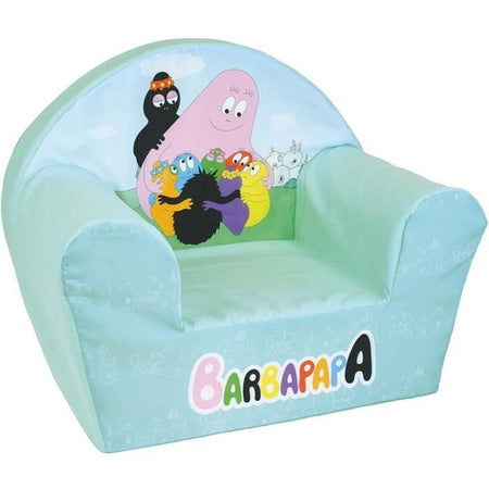 Poltrona per bambini - BARBAPAPA - FUN HOUSE - Made in France - 52 x 33 x 42 cm