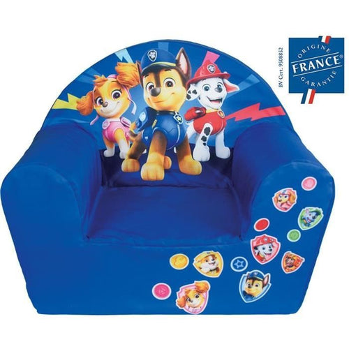Poltrona per bambini - PAW Patrol - Fun House - Prodotto in Francia - 52 x 33 x 42 cm