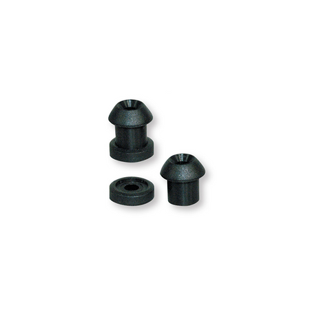 Funghetto In Nylon Nero Cf.100 Pz