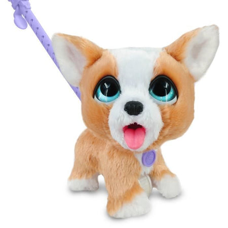 Gioco interattivo - FURREAL FRIENDS - My Popo Friend 23 cm - Animale interattivo con guinzaglio, dolcetti e pala