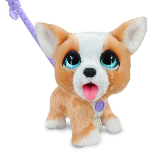 Gioco interattivo - FURREAL FRIENDS - My Popo Friend 23 cm - Animale interattivo con guinzaglio, dolcetti e pala