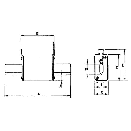 Fusibile 100 Amp.