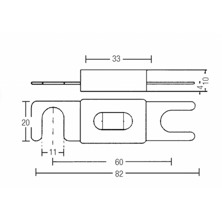 Fusibile Anl 355Amp