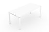 Scrivania da ufficio operativo con struttura in metallo cm. 80/140/160/180x80x75H